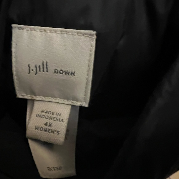 Jjill down jacket with stand up collar, reversible with Sherpa 4x - Picture 2 of 2